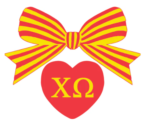 Chi Omega BOW-DACIOUS Decal