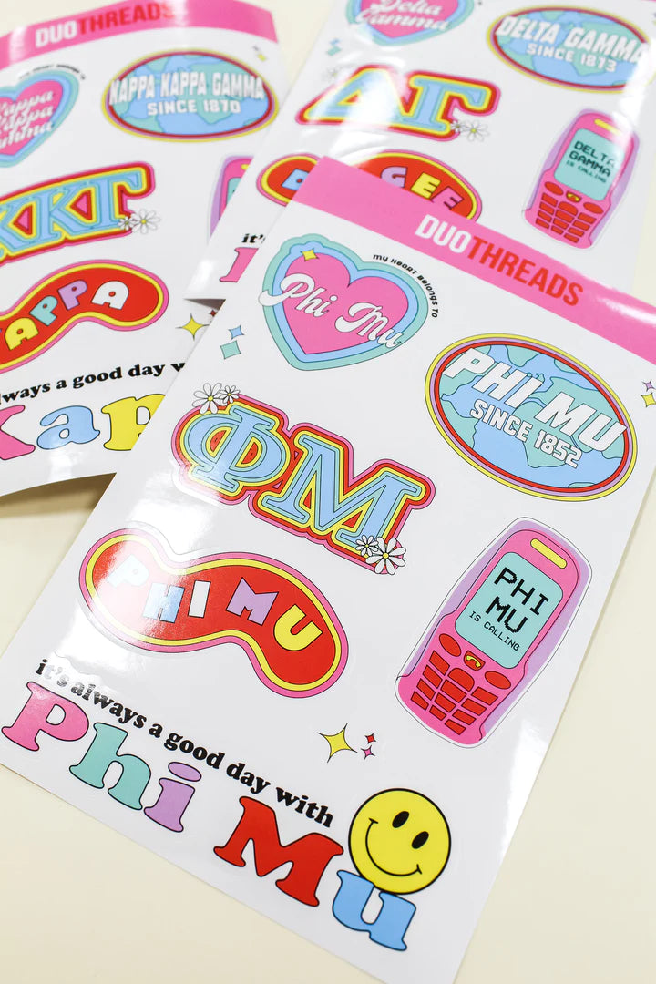 Y2K Sticker Sheet – The Rush Boutique