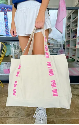 Large Canvas Tote